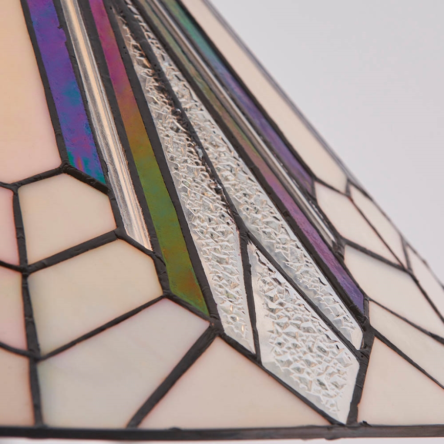 Endon 63937 - Lustre suspenso por corrente Tiffany ASTORIA 1xE27/60W/230V Ø 40 cm