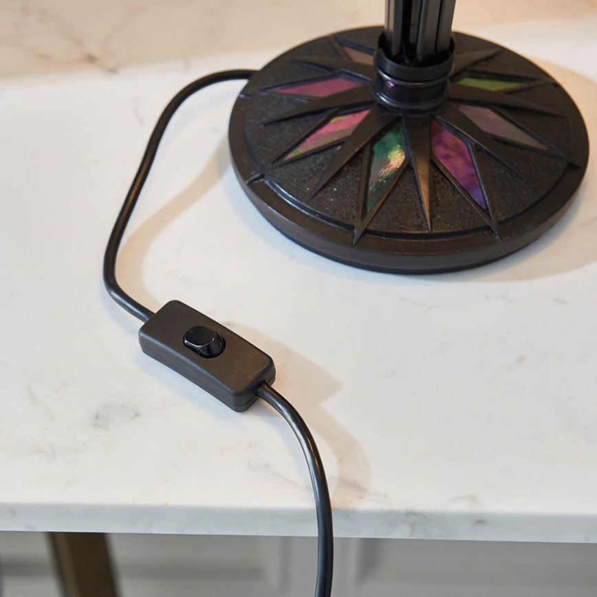 Endon 63939 - Candeeiro de mesa Tiffany ASTORIA 2xE27/60W/230V Ø 40 cm