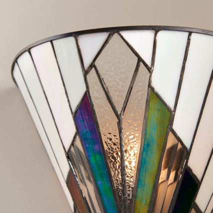 Endon 63940 - Aplique de parede Tiffany ASTORIA 1xE14/40W/230V