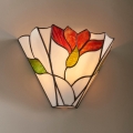 Endon 63964 - Aplique de parede Tiffany BOTANICA 1xE14/40W/230V
