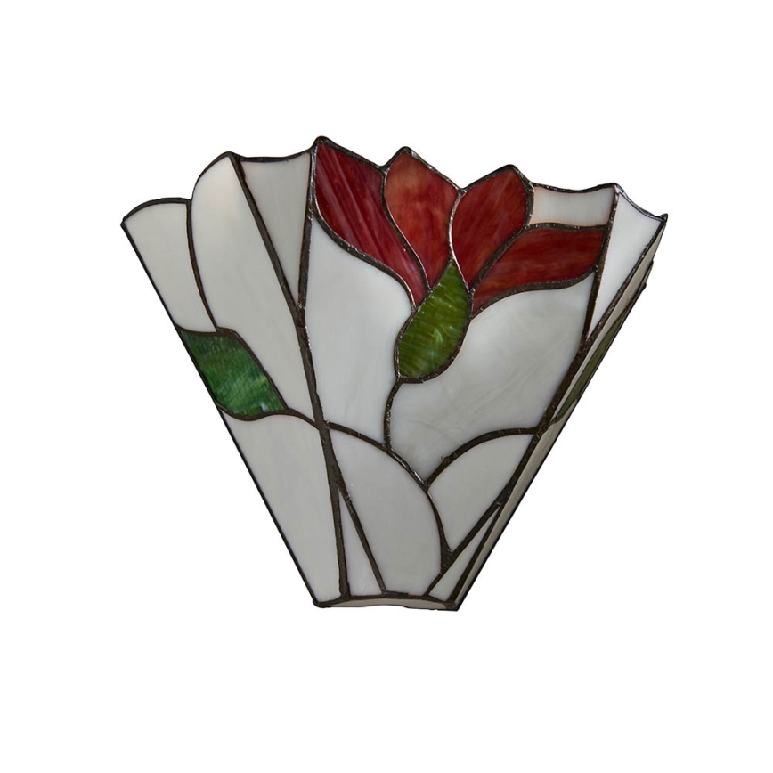 Endon 63964 - Aplique de parede Tiffany BOTANICA 1xE14/40W/230V