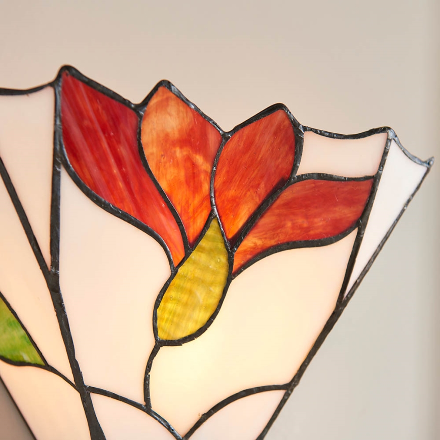 Endon 63964 - Aplique de parede Tiffany BOTANICA 1xE14/40W/230V