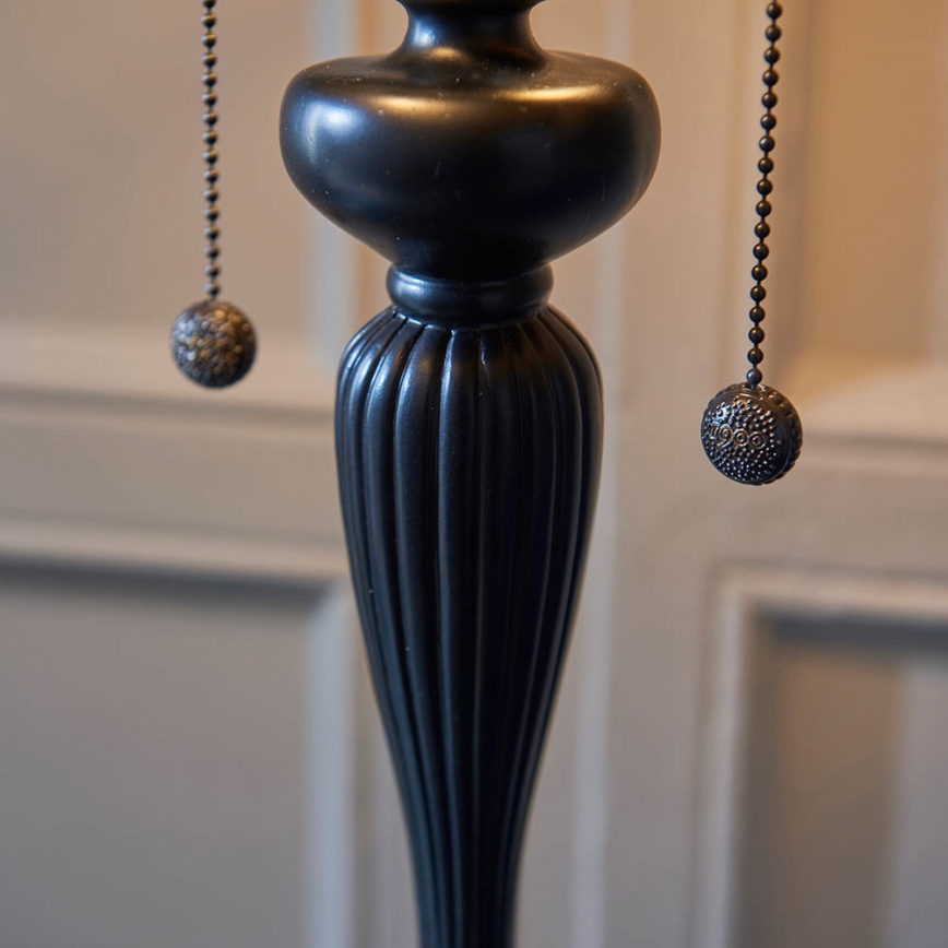 Endon 63972 - Candeeiro de pé Tiffany BROOKLYN 2xE27/60W/230V diâmetro 50 cm