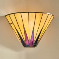 Endon 64046 - Aplique de parede Tiffany DARK STAR 1xE14/40W/230V