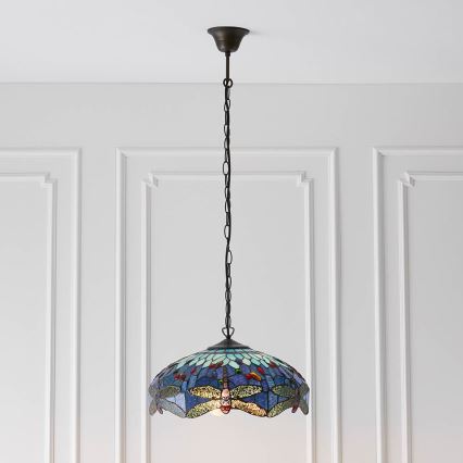 Endon 64080 - Lustre suspenso DRAGONFLY 3xE27/60W/230V, Ø 41 cm