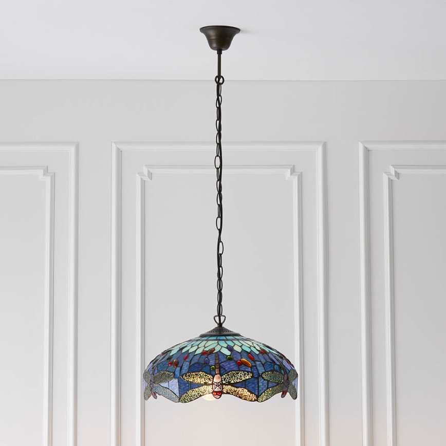 Endon 64080 - Lustre suspenso DRAGONFLY 3xE27/60W/230V, Ø 41 cm