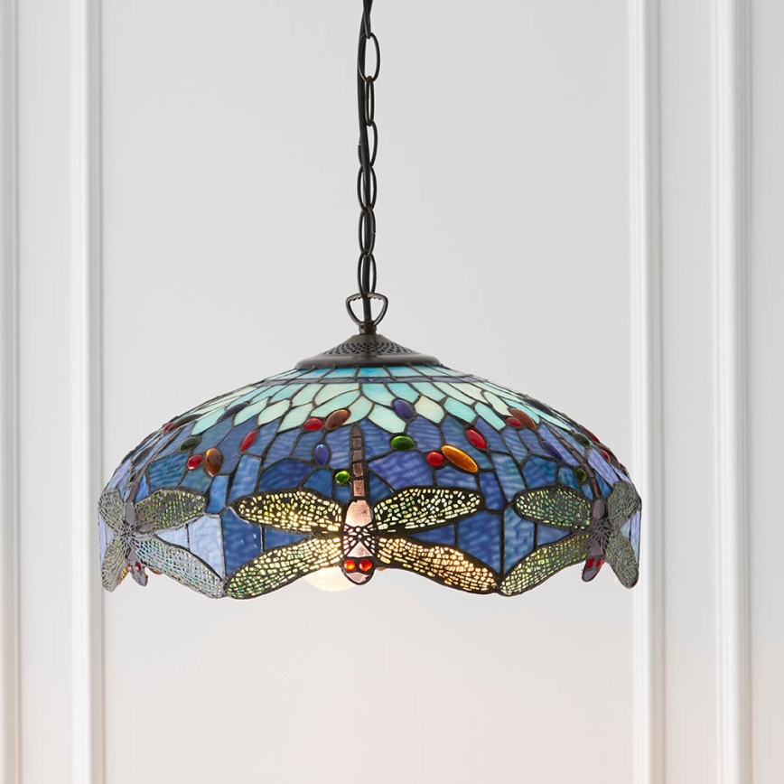 Endon 64080 - Lustre suspenso DRAGONFLY 3xE27/60W/230V, Ø 41 cm