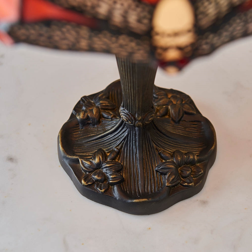 Endon 64091 - Candeeiro de mesa Tiffany DRAGONFLY 1xE14/40W/230V pr. 20 cm