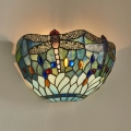 Endon 64102 - Candeeiro de parede Tiffany DRAGONFLY 1xE14/40W/230V