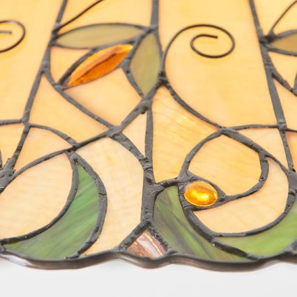 Endon 64194 - Lustre com corrente Tiffany JAMELIA 3xE27/60W/230V diâmetro 50 cm