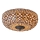 Endon 64276 - Candeeiro de teto Tiffany MILLE FEUX 2xE27/60W/230V, diâmetro 45 cm