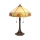 Endon 64286 - Candeeiro de mesa Tiffany NEVADA 2xE27/60W/230V Ø 40 cm