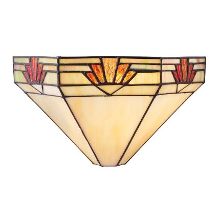 Endon 64288 - Aplique de parede Tiffany NEVADA 1xE14/40W/230V