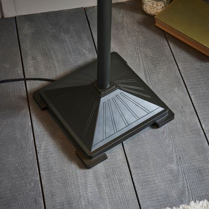 Endon 64383 - Candeeiro de pé Tiffany WILLIOW 2xE27/60W/230V Ø 42,5 cm