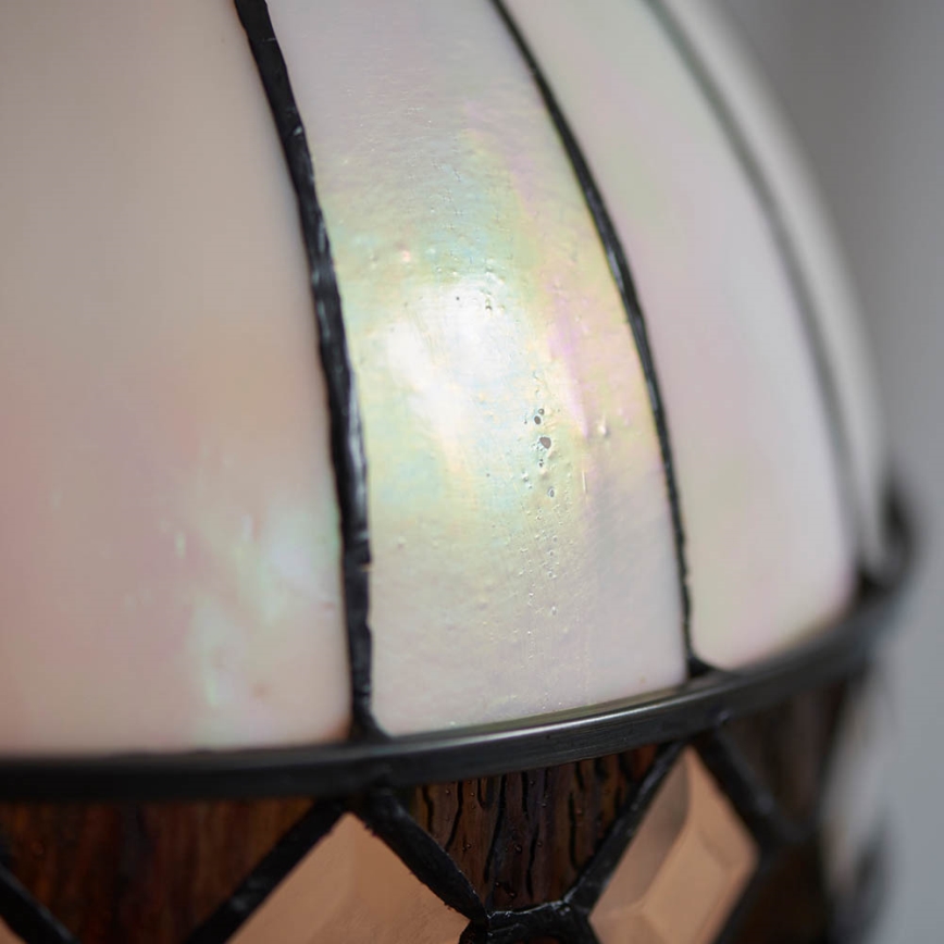 Endon 67045 - Lustre Tiffany FARGO com corrente 1xE27/60W/230V Ø 40 cm