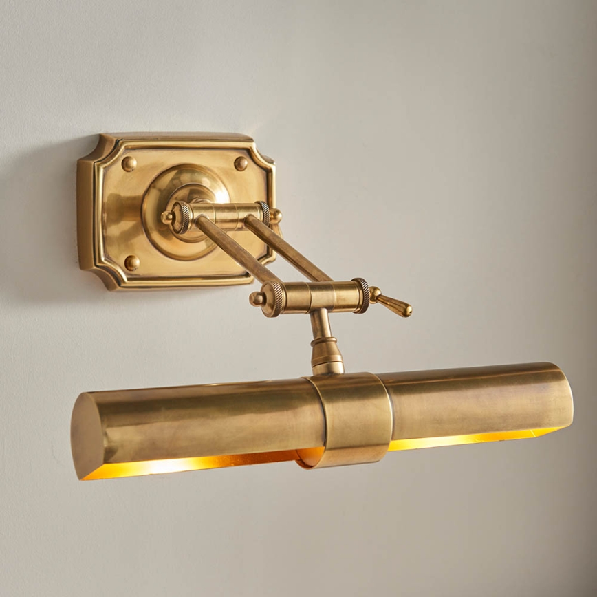 Endon 69832 - Aplique para quadros WINCHESTER 2xE14/6W/230V 35,5 cm latão