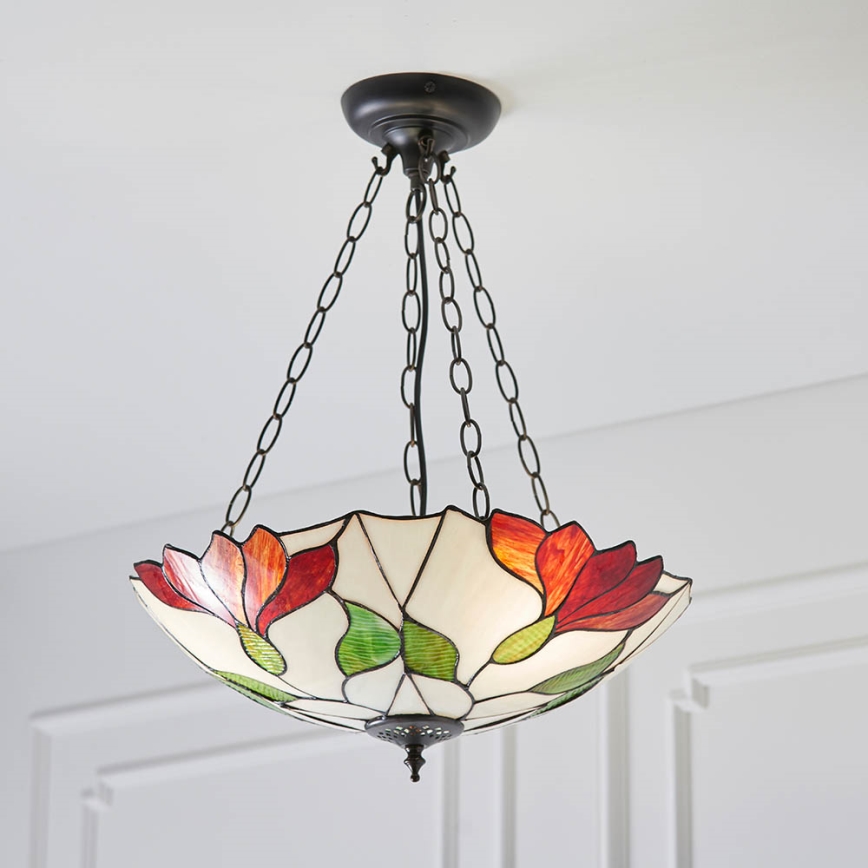 Endon 70946 - Candeeiro suspenso BOTANICA 3xE27/60W/230V diâmetro 45 cm