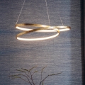 Endon 72479 - Candeeiro suspenso LED SCRIBBLE LED/31,5W/230V 3000K dourado