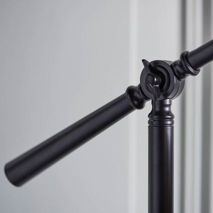 Endon 74355 - Candeeiro de pé Tiffany DARK STAR 1xE14/40W/230V