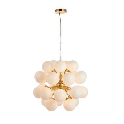 Endon 76499 - Lustre suspenso com cabo OSCAR 28xG9/18W/230V dourado