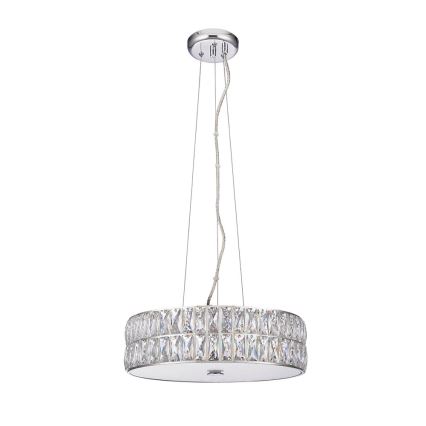 Endon 76513 - Lustre LED suspenso em cabo VERINA 5xLED/5W/230V cromo brilhante