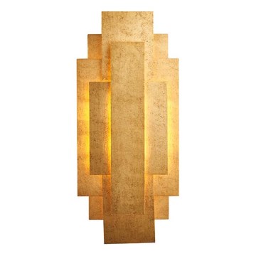 Endon 90452 - Iluminação de parede ALZARE 2xG9/3W/230V dourado