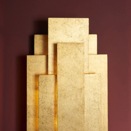 Endon 90452 - Iluminação de parede ALZARE 2xG9/3W/230V dourado