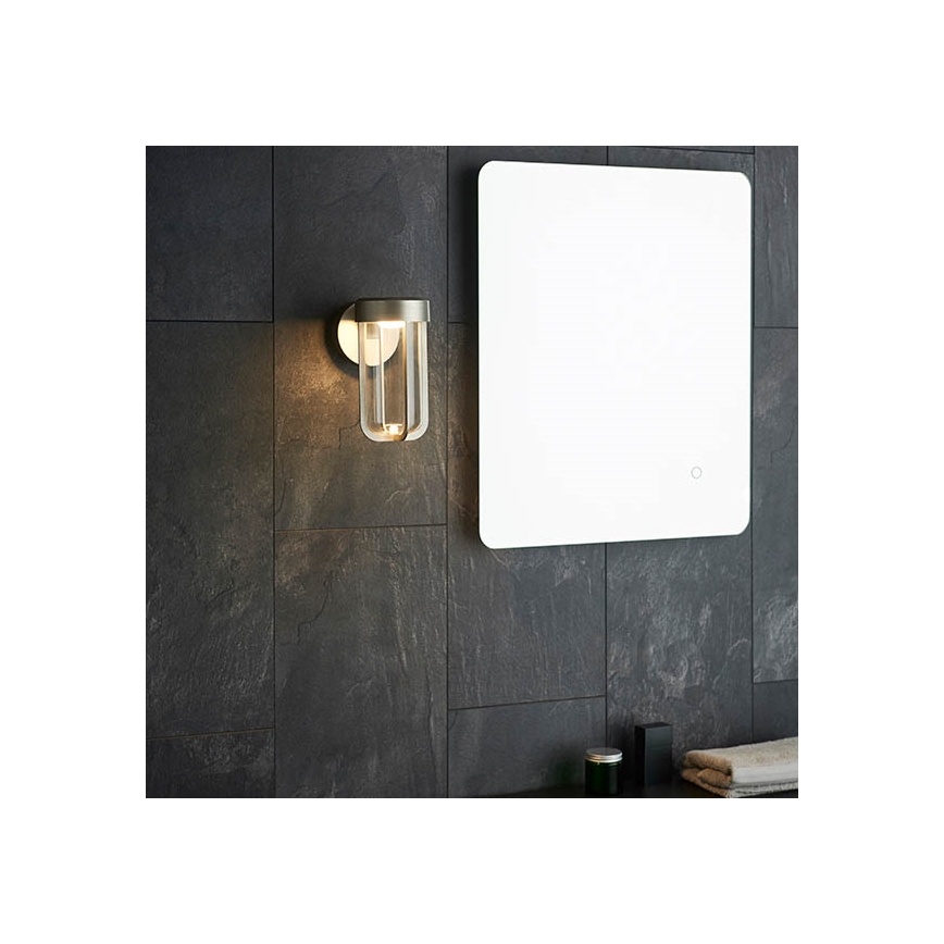 Endon 92782 - Aplique de parede para casa de banho LED/8W/230V IP44 2700K, cromado mate
