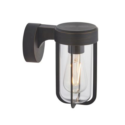 Endon 92857 - Candeeiro de parede para casa de banho 1xE27/6W/230V IP44 bronze/preto