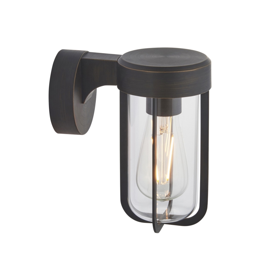 Endon 92857 - Candeeiro de parede para casa de banho 1xE27/6W/230V IP44 bronze/preto