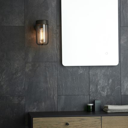 Endon 92857 - Candeeiro de parede para casa de banho 1xE27/6W/230V IP44 bronze/preto
