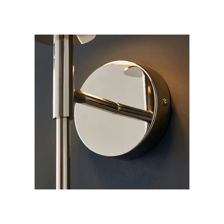 Endon 92949 - Aplique de parede 1xE14/6W/230V branco/cromado brilhante
