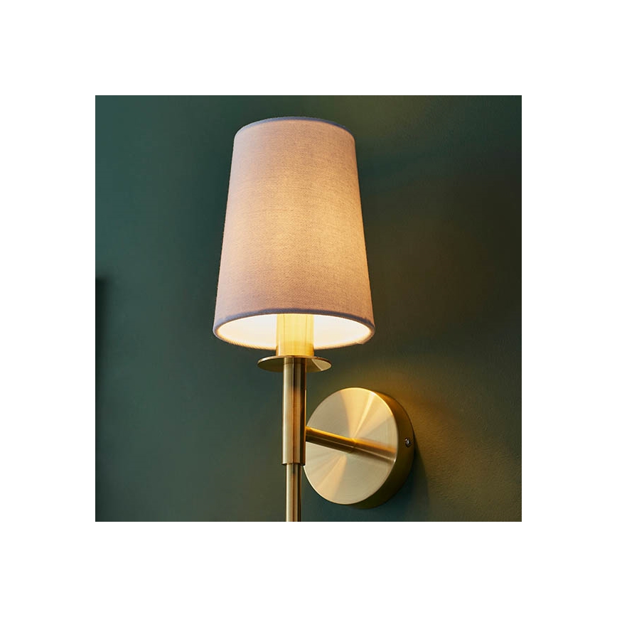Endon 92955 - Candeeiro de parede 1xE14/6W/230V branco/dourado
