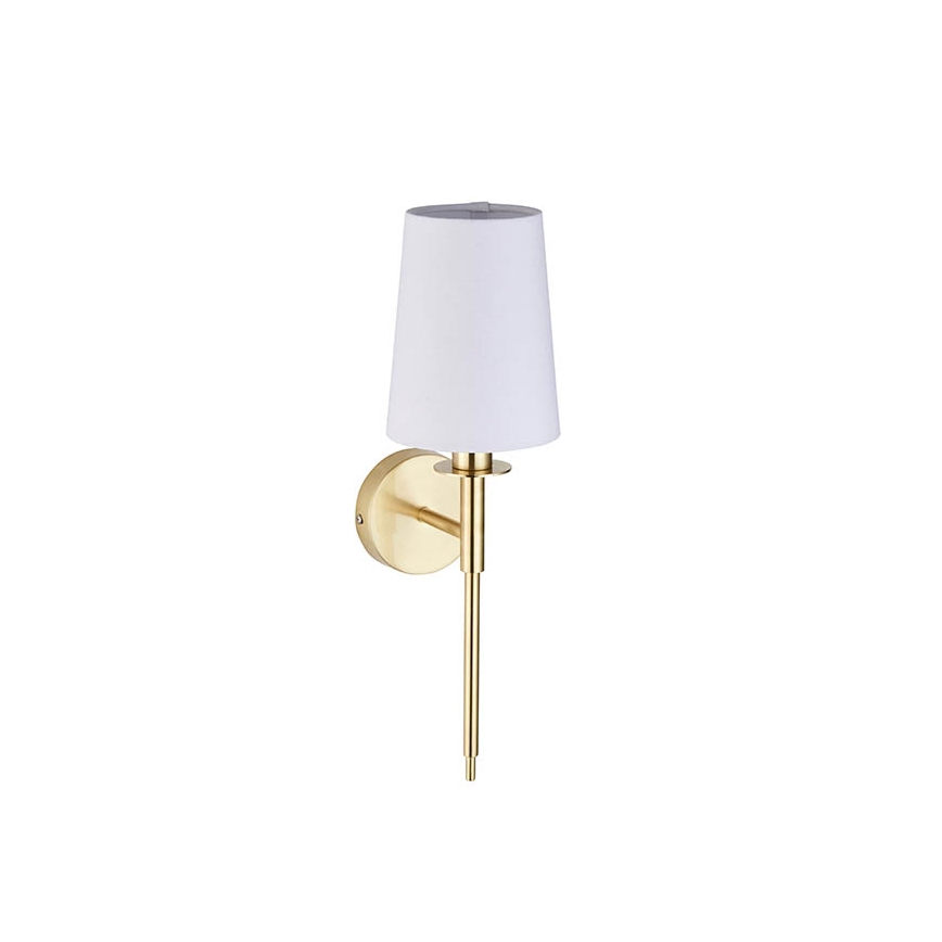 Endon 92955 - Candeeiro de parede 1xE14/6W/230V branco/dourado