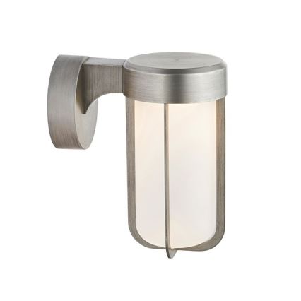 Endon 94990 - Aplique de parede LED para casa de banho, 8W/230V, IP44, 2700K (luz quente), acabamento cromado mate