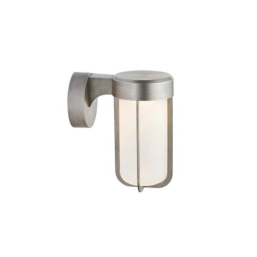 Endon 94990 - Aplique de parede LED para casa de banho, 8W/230V, IP44, 2700K (luz quente), acabamento cromado mate