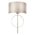 Endon 95214 - Candeeiro de parede 1xE27/10W/230V cinzento