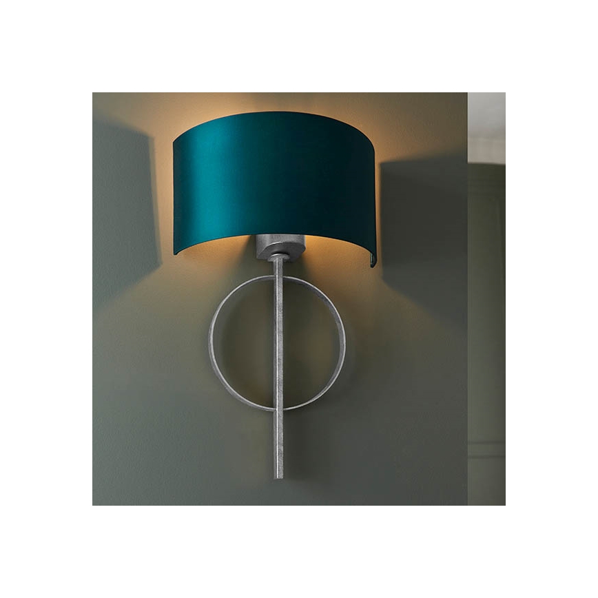 Endon 95222 - Arandela 1xE27/10W/230V azul/cinzento