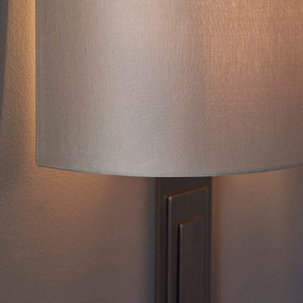 Endon 95271 - Iluminação de parede CARLTON 1xE27/10W/230V bronze