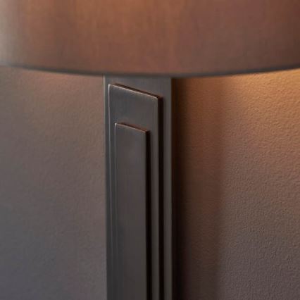 Endon 95271 - Iluminação de parede CARLTON 1xE27/10W/230V bronze