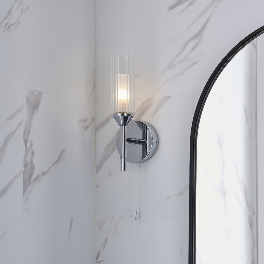 Endon 97171 - Iluminação de parede para casa de banho NATORI 1xG9/3W/230V IP44 cromado brilhante