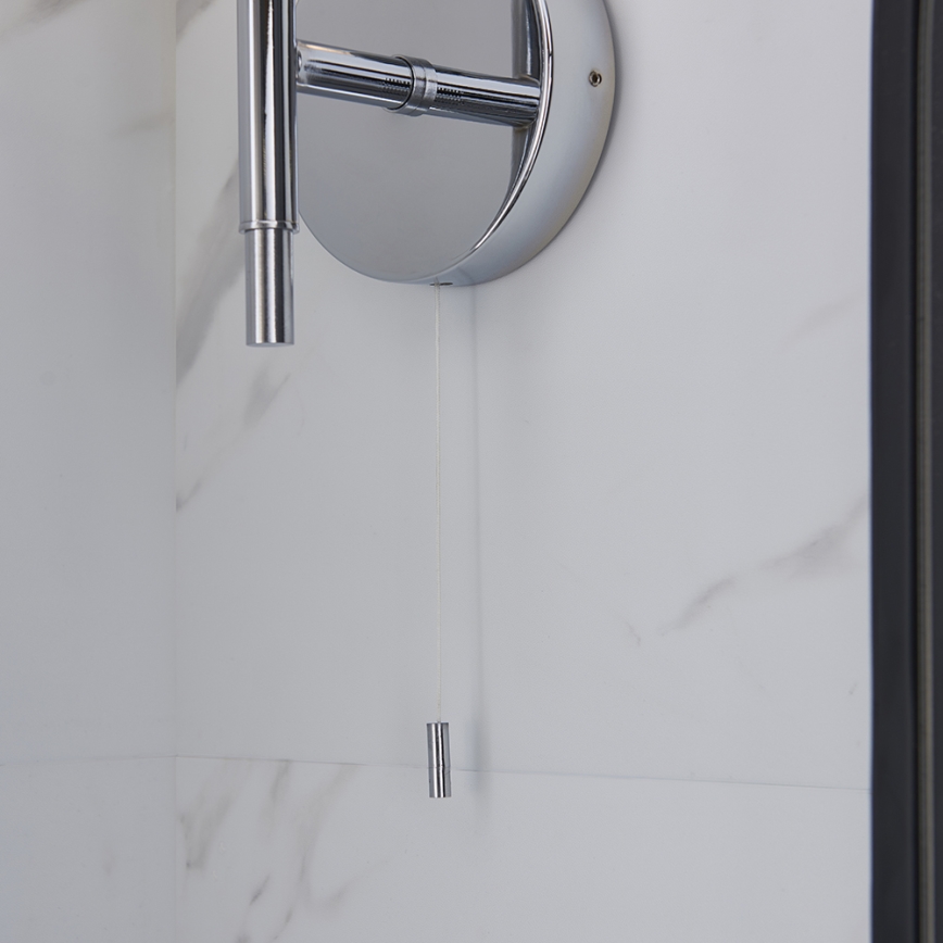 Endon 97171 - Iluminação de parede para casa de banho NATORI 1xG9/3W/230V IP44 cromado brilhante