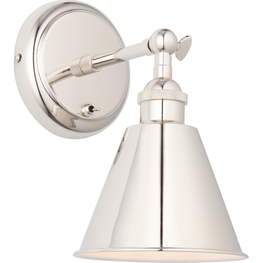 Endon 98716 - Aplique de parede orientável HALLE 1xE14/40W/230V cromado brilhante