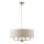 Endon 99152 - Candeeiro suspenso HIGHCLERE 8xE14/40W/230V cinzento/cromado mate diâmetro 70 cm