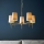 Endon 99458 - Lustre com corrente 5xE14/6W/230V dourado/branco
