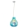Endon 99791 - Candeeiro suspenso EUROPA 1xE27/10W/230V azul