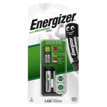 Energizador - Carregador de bateria NiMH 3W/2xAA/AAA 700mAh 230V