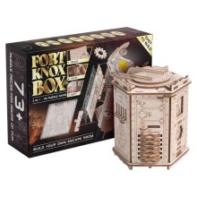EscapeWelt - 3D puzzle mecânico de madeira Fort Knox Pro