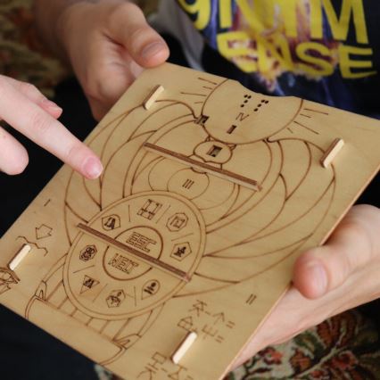 EscapeWelt - 3D puzzle mecânico de madeira Pirâmide