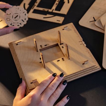 EscapeWelt - 3D puzzle mecânico de madeira Pirâmide